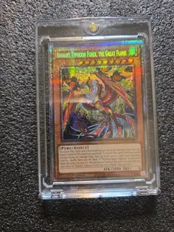 Yu-Gi-Oh! Radiant Typhoon Fonix, the Great Flame DOOD-EN017 Starlight Rare - Image 1