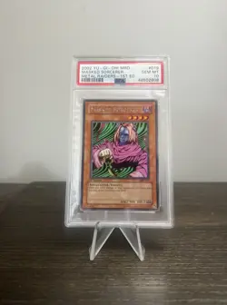 Yu-Gi-Oh! Masked Sorcerer Metal PSA 10 MRD-019 1st Ed Rare - Image 3