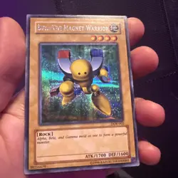 Yu-Gi-Oh! Beta the Magnet Warrior DOR-002 Secret Rare Unlimited LP - Image 1
