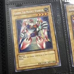 LP Gamma the Magnet Warrior DOR Secret Yugioh - Image 1