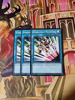 3X Emergency Teleport OP29-EN022 Common NM Yugioh - Image 1