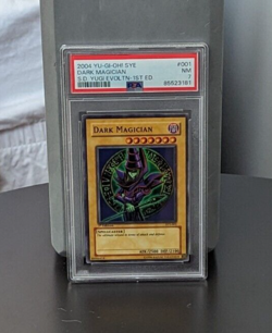 Yugioh SYE-001 Dark Magician - 1st Edition Super Rare - PSA 7 (NM) - Image 3