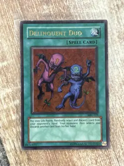 Yu-Gi-Oh! TCG Delinquent Duo Magic Ruler MRL-039 Unlimited Ultra Rare Holo - Image 1