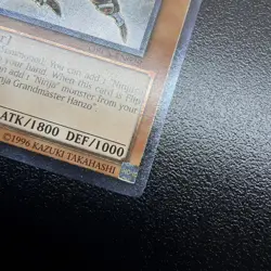 Ninja Grandmaster Hanzo (UTR) ORCS-EN029 Order of Chaos Unlimited NM - Image 3