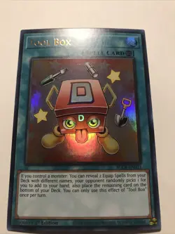 Yugioh! Tool Box - BLCR-EN021 - Ultra Rare - 1st Edition Near Mint, English - Image 2