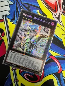 Argostars - Adventurous Arion - Starlight Rare- DUAD-EN045 - NM - 1st - Yugioh - Image 1