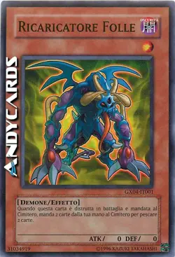RICARICATORE FOLLE (Mad Reloader) • Super R • GX04 IT001 • Heavy Play • Yugioh! - Image 1