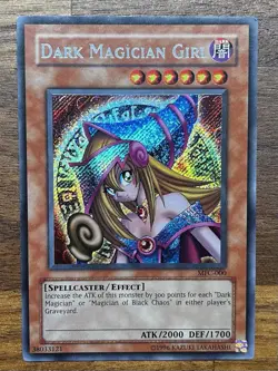 Dark Magician Girl Secret Rare MFC-000 Magician's Force Unlimited - Image 1