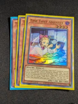 Yugioh - 3x Time Thief Adjuster GFTP-EN012 1st Edition Ultra Rare NM - Image 1
