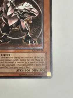 Horus The Black Flame Dragon LV4 (UTR) SOD-EN006 Soul of the Duelist 1st Edition - Image 3