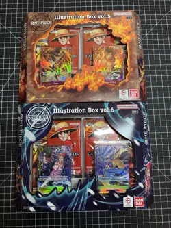 One Piece Illustration Box Vol 5 And 6 Bundle Brand New In Hand - Image 1