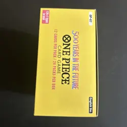 One Piece 500 Years In The Future Booster Box OP-07 NO WRAP DIRECT FROM BANDAI! - Image 2