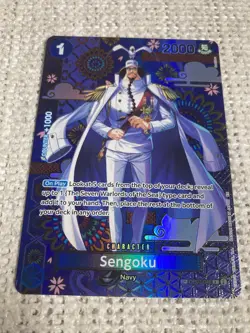 One piece-Sengoku- OP14 ( OP07-046) Short Print - The Azure Sea’s Seven - Image 5