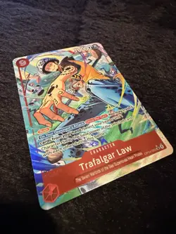 Trafalgar Law (Alt Art) OP14-009 SR THE AZURE SEA'S SEVEN English NM - Image 2