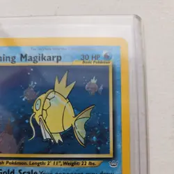 Pokemon Neo Revelation Shining Magikarp Card 66/64 Secret Holo Rare - Image 2