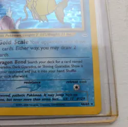 Pokemon Neo Revelation Shining Magikarp Card 66/64 Secret Holo Rare - Image 5