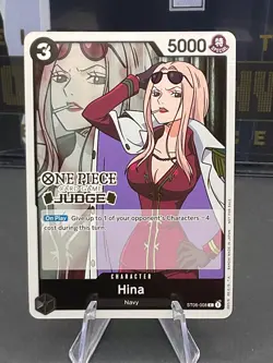 Hina (Judge Pack Vol. 3 ) ST06-008 One Piece Promotion Cards Foil - Image 1