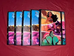 Lot Of 5: Disney Lorcana The First Chapter Villians 9 Pocket Binder - 252 Cards - Image 1