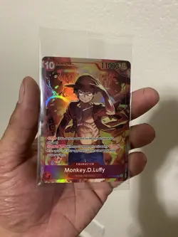 Monkey.D.Luffy (Treasure Booster Set) ST10-006 One Piece Promotion Cards Foil - Image 1