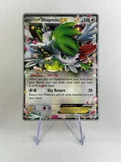 SHAYMIN EX 77/108 NM Roaring Skies World Champions 2016 Pokemon Card - Image 1
