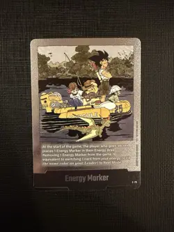 Energy Marker E-79 Silver Manga Booster 02 Dragon Ball Card English NM - Image 1