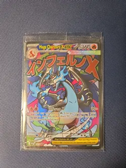 Pokemon TCG Mega Charizard X Ex Promo Card Sealed Holo From UPC - Image 1