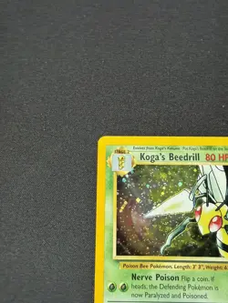 #4 Koga's Beedrill 9/132 Gym Challenge 2000 Holo Rare WOTC Pokemon Card TCG - LP - Image 4