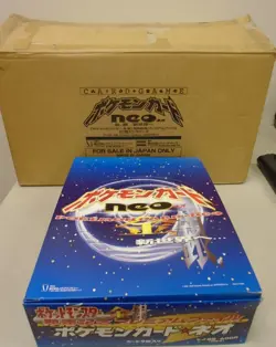 1999 POKEMON NEO GENESIS SERIES 1 BINDER 9 CARD JAPANESE HOLO 20 COUNT DISPLAY - Image 3