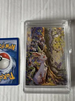 Pokemon Acrylic 3D paper display art card Leafeon! Non Tcg - Image 1