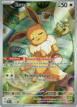 Eevee SVP 173 Scarlet & Violet Black Star Promo Pokemon Card TCG - Near Mint - Image 1