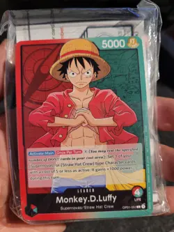 One Piece Card Game Demo Deck Pre-errata 2022 - CANADIAN SELLER - Image 1