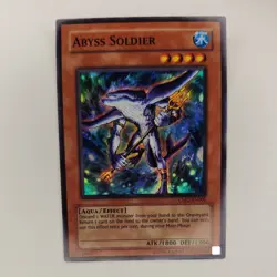 Abyss Solider 1996 Yu-Gi-Oh! Trading Card Game...CMC-EN001 (Super Rare) NM - Image 1