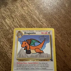 Pokemon Dragonite #5 the First Movie Black Star Promo Stamped Card - Image 2