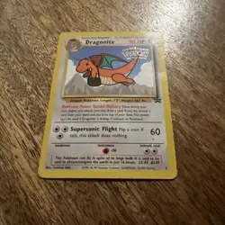 Pokemon Dragonite #5 the First Movie Black Star Promo Stamped Card - Image 3