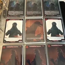 Godzilla Card Game Near Complete Playset 1-80 X4 Each With Multiple SP And Foil - Image 4