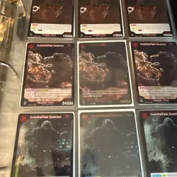 Godzilla Card Game Near Complete Playset 1-80 X4 Each With Multiple SP And Foil - Image 5