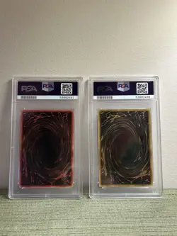 SEQUENTIAL YUGIOH GOD CARDS | 2010 SLIFER & RA PSA 10 SET - Image 2