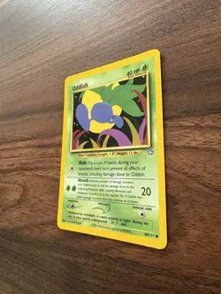 Oddish 68/111 Pokemon Card Neo Genesis Common 40 HP Lightly Played - Image 4