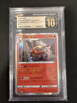 🔥🔥 CGC 10 Pristine Charizard Holo 010/071 Pokemon GO s10b Pokemon Card - Image 1