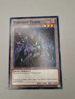SR06-ENTKN Torment Token Common 1st Edition NM Yugioh Card - Image 2