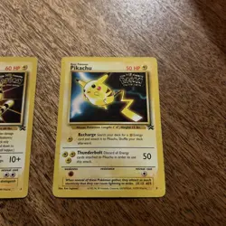 1999 Pokemon The First Movie Pikachu ElectraBuzz Promo Card Set of 2- #2, 4 - Image 2