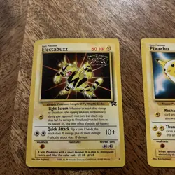 1999 Pokemon The First Movie Pikachu ElectraBuzz Promo Card Set of 2- #2, 4 - Image 3