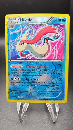 Milotic Reverse Holo Rare 44/160 2015 XY Primal Clash Pokemon Card TCG LP - Image 1