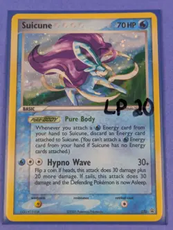 Suicune - 030 - Holo Rare Nintendo Black Star Promos - Pokemon Card - LP - Image 3