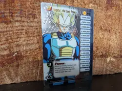 2001 Score DBZ Vegeta The Last Prince Hi-Tech Foil Limited Cell Saga Card LP - Image 1