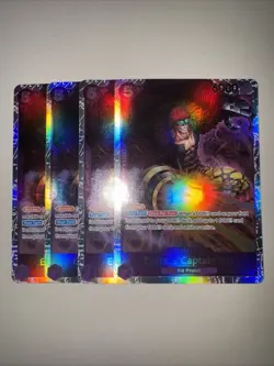 OP05-074 Eustass Kid Sr X4 Playset One Piece Cards English TCG CCG Card - Image 1