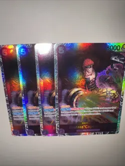 OP05-074 Eustass Kid Sr X4 Playset One Piece Cards English TCG CCG Card - Image 5