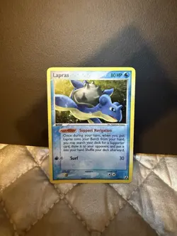 Pokemon TCG: Lapras 8/92 Legend Maker Holo Rare Card Heavy Play - Image 3