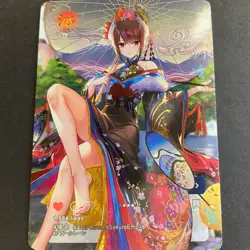 Goddess Story 10M05 - INS Card INS-06- Anime Foil - Maiden Party - Bikini - Azur - Image 1