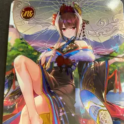 Goddess Story 10M05 - INS Card INS-06- Anime Foil - Maiden Party - Bikini - Azur - Image 3